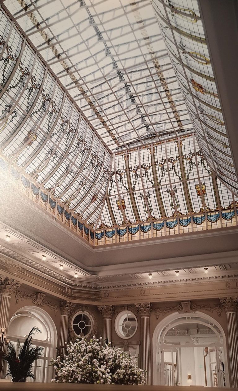 Corinthia Hotel Bruxelles - Structure acier verrière courbée